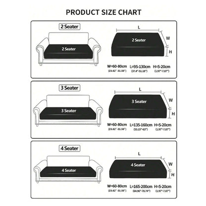 Four-season universal new solid color sofa hats jacquard all-inclusive sofa cushion covers non-slip breathable sofa hats wholesa