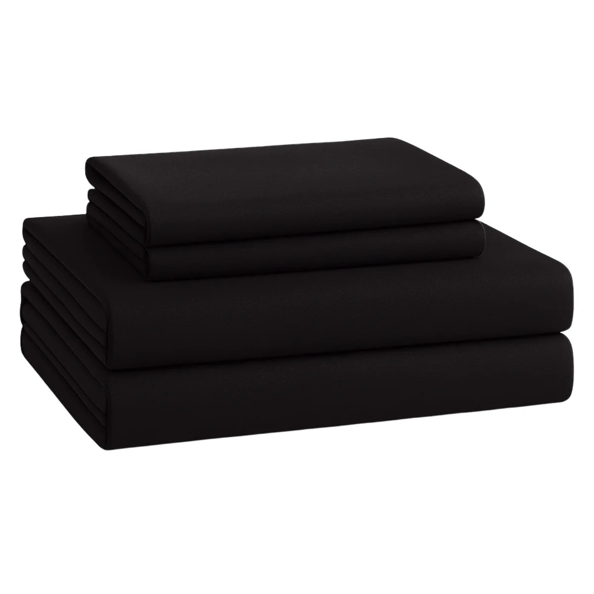 Bed Sheet Set, Fitted Sheet, Flat Sheet and Pillowcase, Wide Pocket, 2800 Thread Count, Premium Egyptian, Single, Double, Queen and King Size