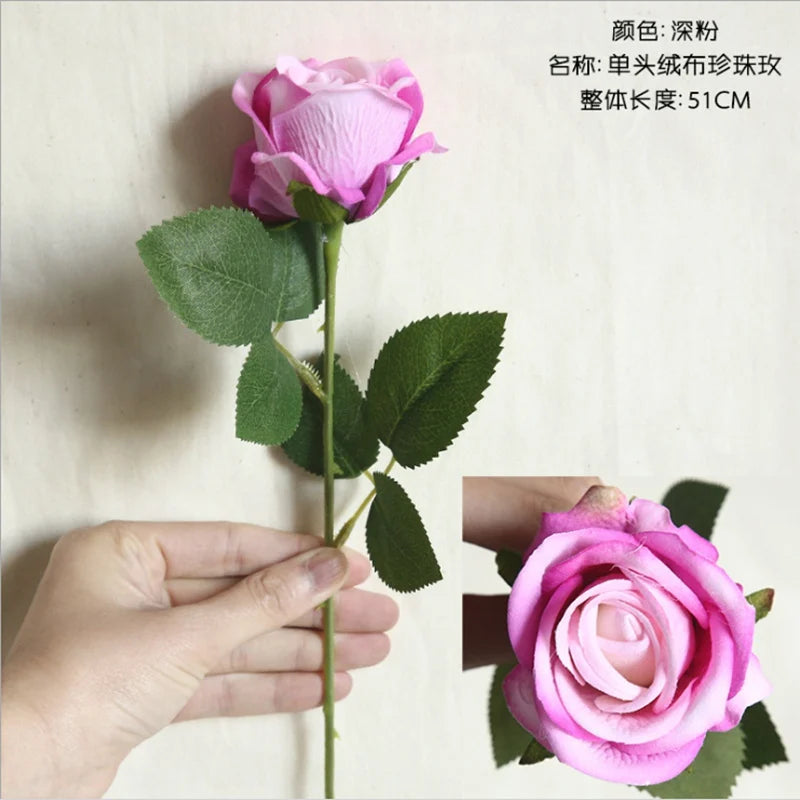 Artificial Flowers Rose Home Wreath Wedding Wreath Decoration Living Room Furnishings Diy Household Products Roses Bouquet Arch