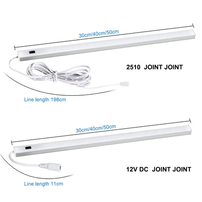 5W/6W/7W LED Under Cabinet Light Hand Sweep Switch PIR Motion Sensor Lamp Under Cabinet led lights for kitchen LED Night Lights