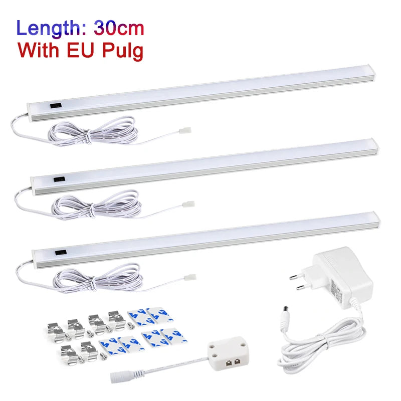 5W/6W/7W LED Under Cabinet Light Hand Sweep Switch PIR Motion Sensor Lamp Under Cabinet led lights for kitchen LED Night Lights