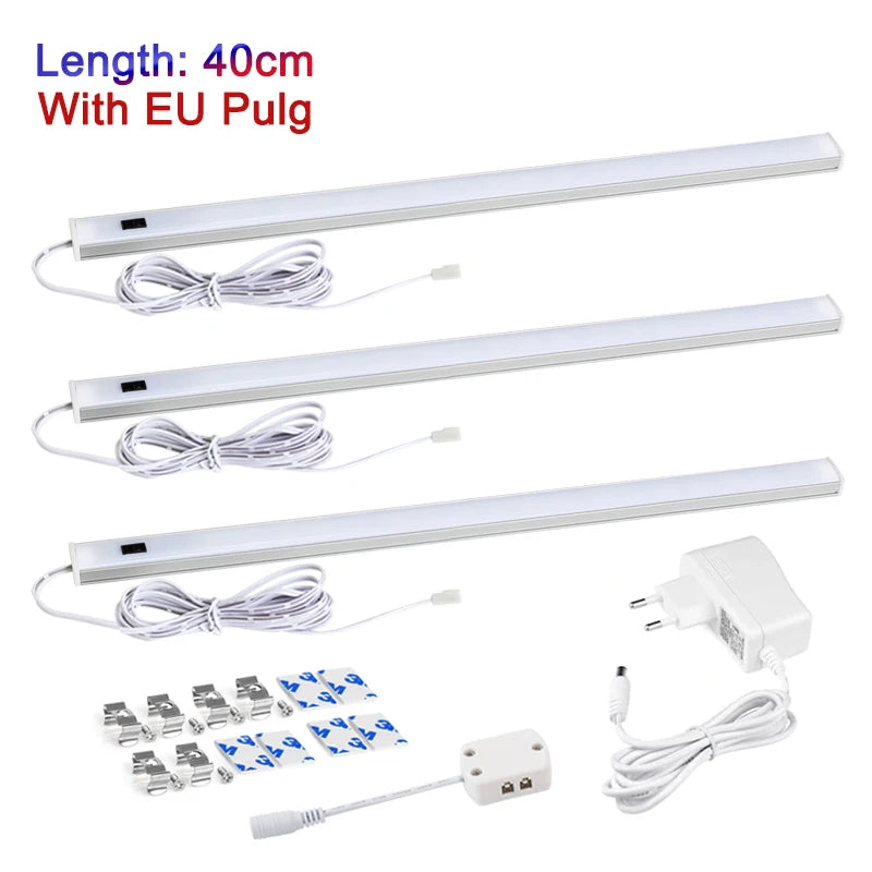 5W/6W/7W LED Under Cabinet Light Hand Sweep Switch PIR Motion Sensor Lamp Under Cabinet led lights for kitchen LED Night Lights