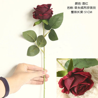 Artificial Flowers Rose Home Wreath Wedding Wreath Decoration Living Room Furnishings Diy Household Products Roses Bouquet Arch