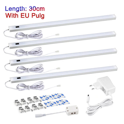 5W/6W/7W LED Under Cabinet Light Hand Sweep Switch PIR Motion Sensor Lamp Under Cabinet led lights for kitchen LED Night Lights