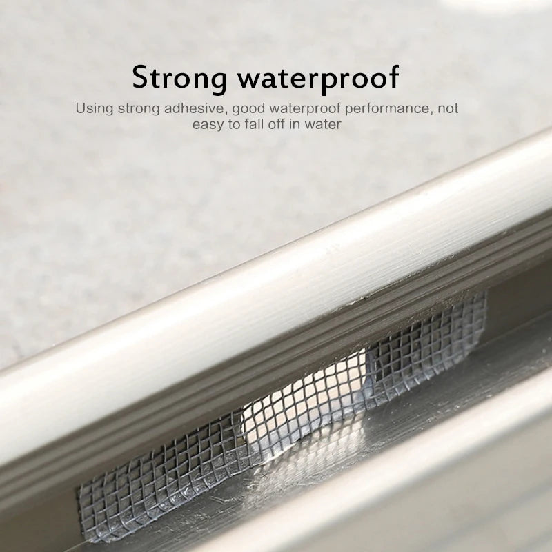 50/25/15pcs Window Screen Repair Stickers Tape Adhesive Anti Mosquito Door Mesh Patch Tape Broken Holes Repair Screen Wall Patch