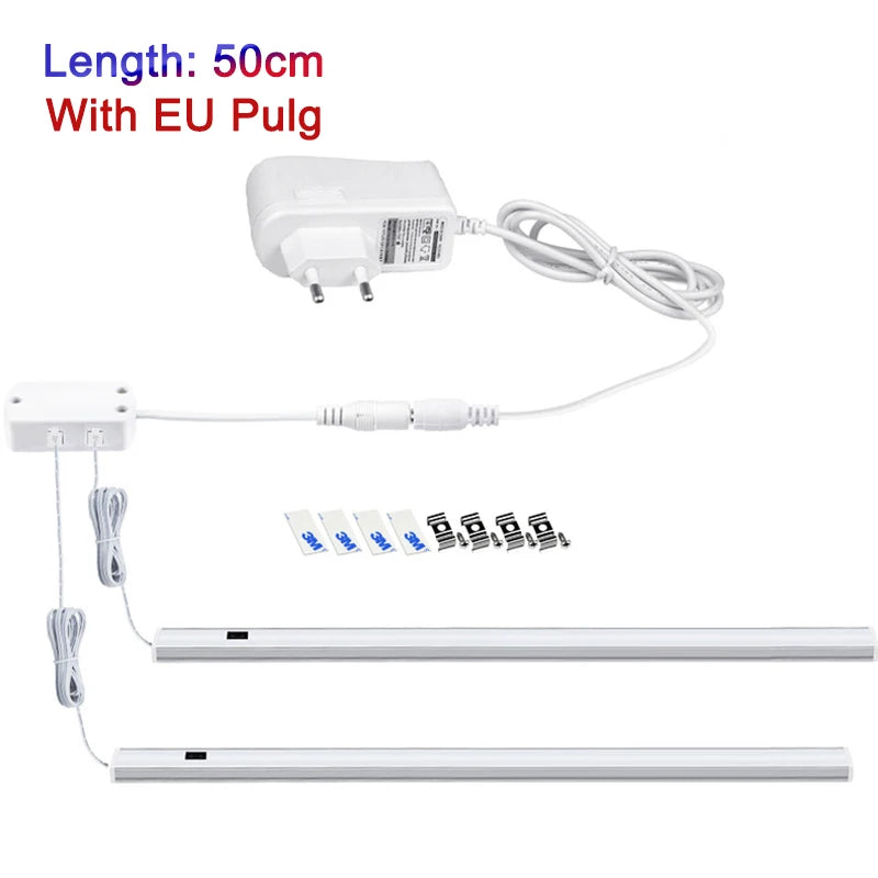 5W/6W/7W LED Under Cabinet Light Hand Sweep Switch PIR Motion Sensor Lamp Under Cabinet led lights for kitchen LED Night Lights