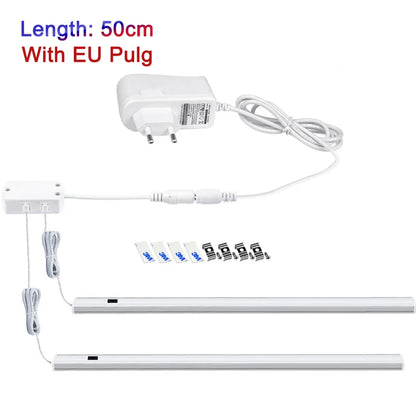 5W/6W/7W LED Under Cabinet Light Hand Sweep Switch PIR Motion Sensor Lamp Under Cabinet led lights for kitchen LED Night Lights