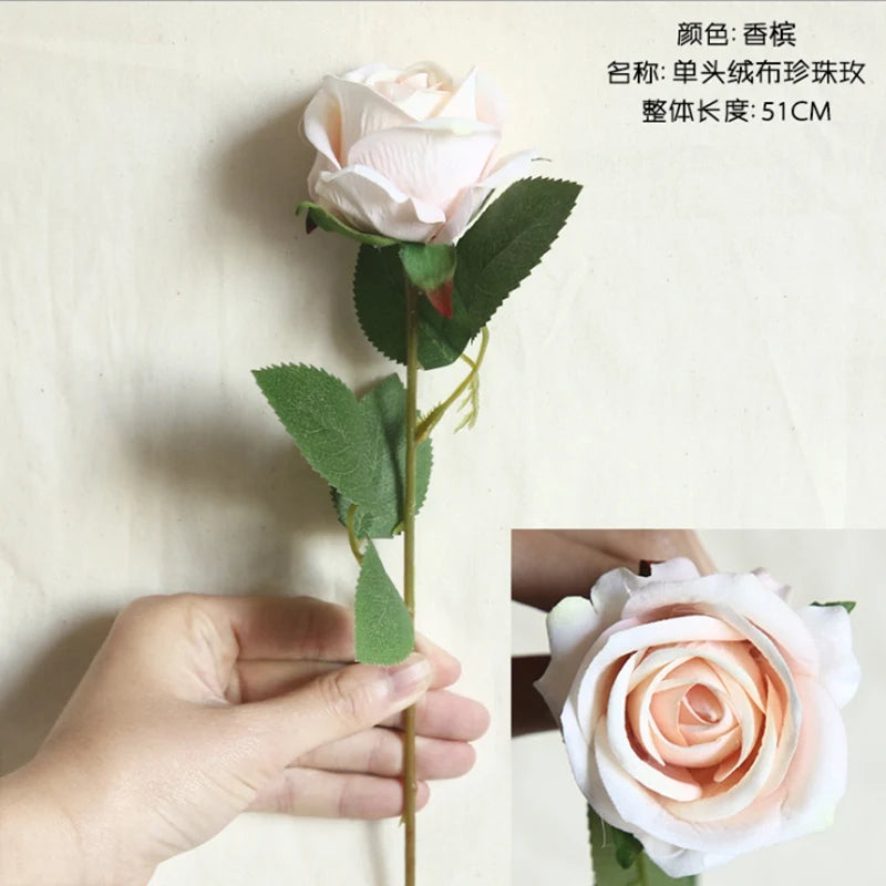 Artificial Flowers Rose Home Wreath Wedding Wreath Decoration Living Room Furnishings Diy Household Products Roses Bouquet Arch