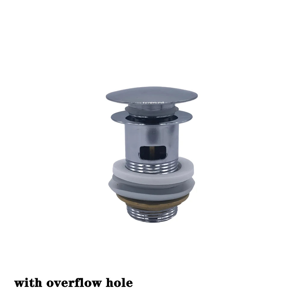 Bathroom Basin Sink Pop Up Drain Waste Stopper Bathroom Faucet Accessories
