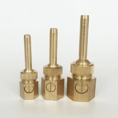 1/2'' 3/4" 1" Adjustable Valve Control Jet Straight Fountain Nozzles Sprinkler Outdoor Water Fountain