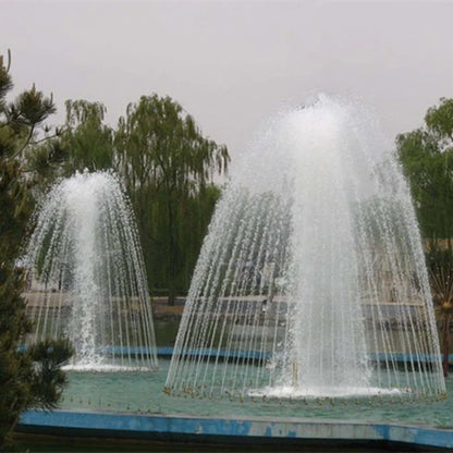 1/2'' 3/4" 1" Adjustable Valve Control Jet Straight Fountain Nozzles Sprinkler Outdoor Water Fountain