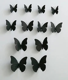 12Pcs 3D Magnet Butterflies Wall Stickers Butterfly Outdoor Bedroom Living Room Home Decor Fridage Decals For Wedding Decoration