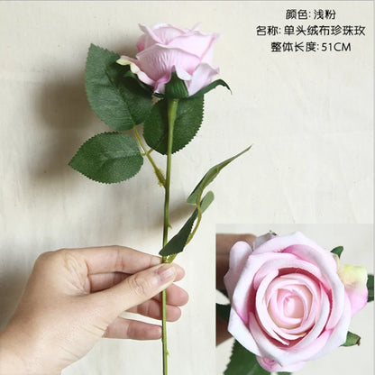 Artificial Flowers Rose Home Wreath Wedding Wreath Decoration Living Room Furnishings Diy Household Products Roses Bouquet Arch