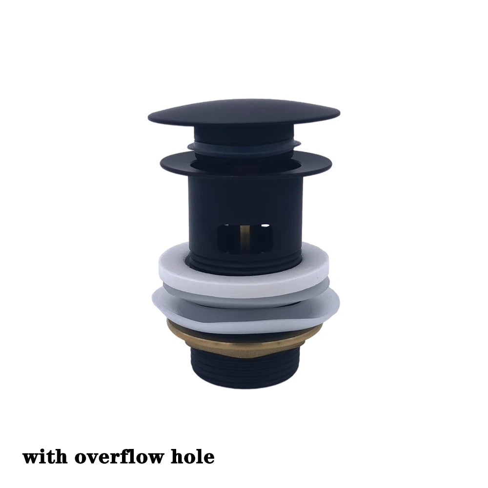 Bathroom Basin Sink Pop Up Drain Waste Stopper Bathroom Faucet Accessories