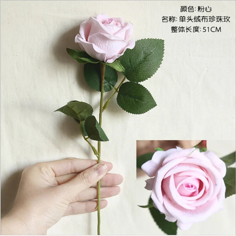Artificial Flowers Rose Home Wreath Wedding Wreath Decoration Living Room Furnishings Diy Household Products Roses Bouquet Arch