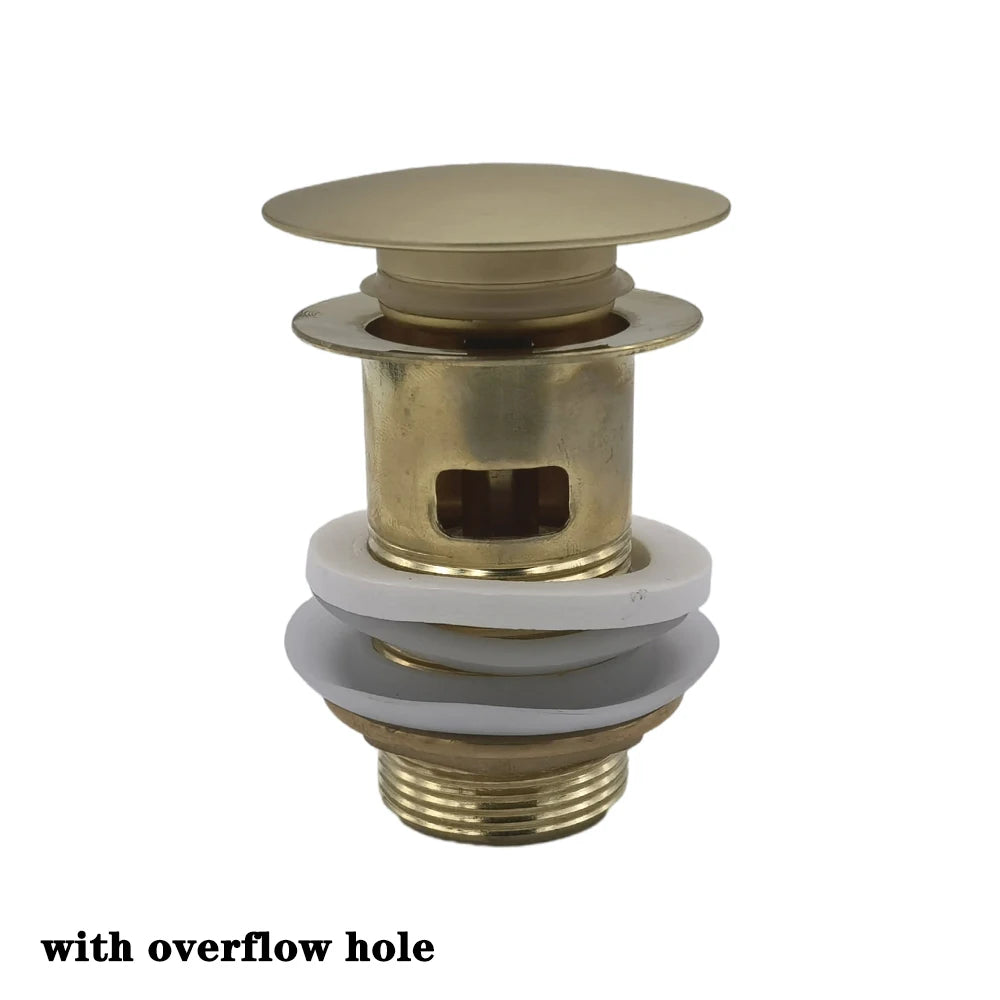 Bathroom Basin Sink Pop Up Drain Waste Stopper Bathroom Faucet Accessories