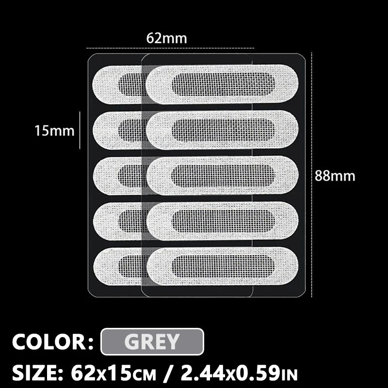 Window Mosquito Net Repair Tape Self Adhesive Window Screen Repair Patch Strong Anti-Insect Fly Mesh Broken Holes Repair
