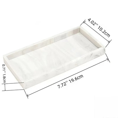 A multifunctional bathroom countertop storage tray, hand sanitizer shampoo display tray, jewelry display tray