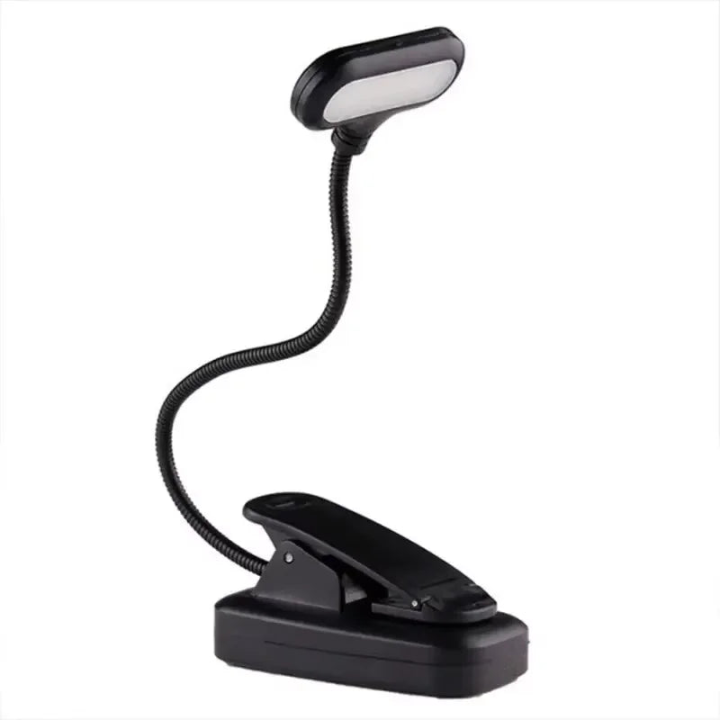 Mini portable LED book light eye protection reading light flexible adjustable direction non-rechargeable battery study lamp bedr