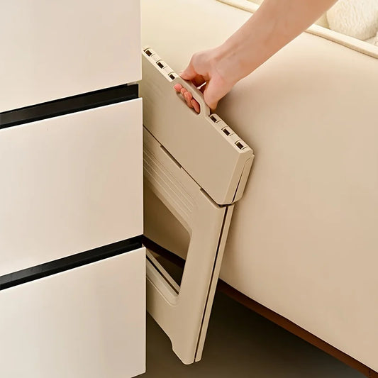 Portable Adjustable PP Stool, Non-Slip & Durable. For Home, Kitchen, Bathroom, Travel, Fishing. Lightweight & Space-Saving.