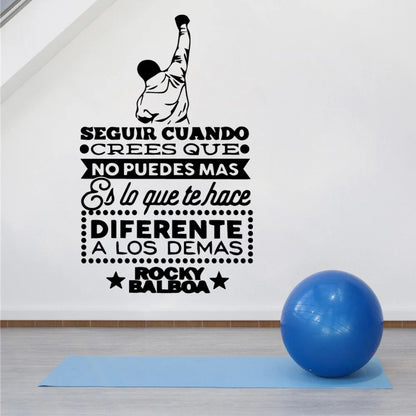 1 pc Gym New Design Wall Stickers Decorave Sticker Home Decor Living Room Bedroom Vinyl Mural Decal