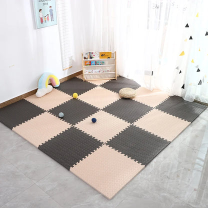 16PCS 30x30cm EVA Puzzle Mat – Thick Baby Play Mat for Kids, Non-Slip & Waterproof Crawling Floor Tiles, Interlocking Foam Rug