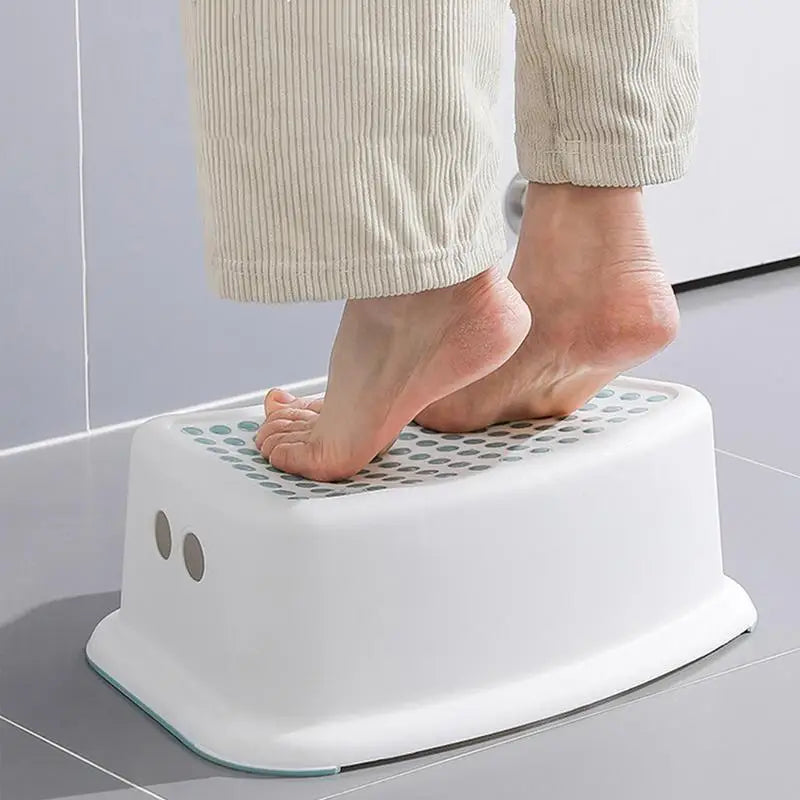 Toilet Squat Stool Non-slip Bathroom Potty Step Stool Ergonomic and Stable Squatting Stools Heavy Duty Potty Stool for Children