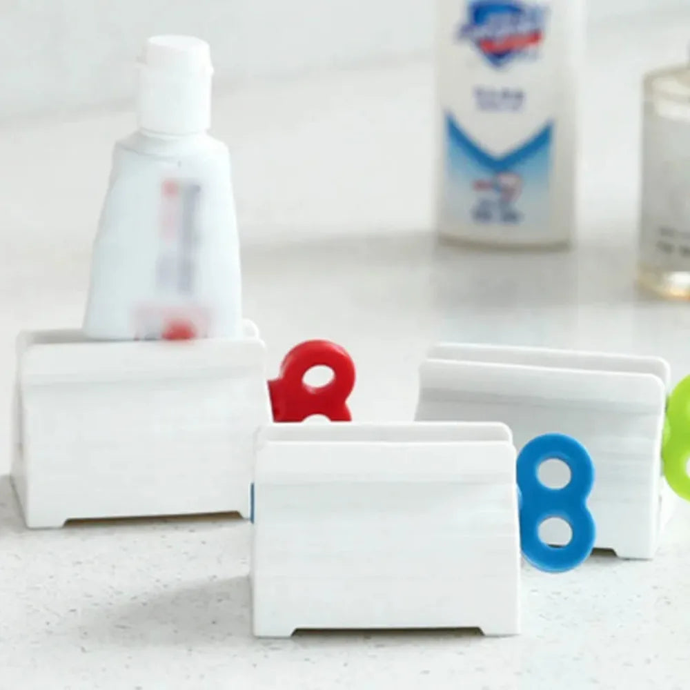 Toothpaste Squeezer Device Multifunctional Dispenser Facial Cleanser Clips Manual Lazy Tube Tools Press Bathroom Accessories