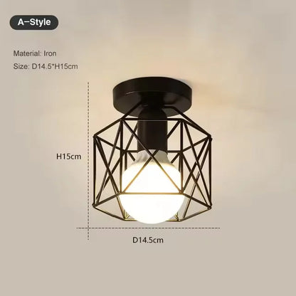 vintage industrial E27 ceiling lamp to enhance your living space. Perfect for adding beauty andNew Stylish, modern, retro