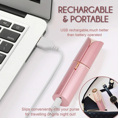 Women's Hair Remover Epilator Face Hair Removal Lipstick Shaver Electric Eyebrow Trimmer Mini Shaver Epilator Hair Removal Tool