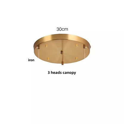 IWHD Clear Glass LED Pendant Lights Dining Living Room Cafe Brass Nordic Modern Simple Home Decor Hanging Lamp Lamparas Colgante