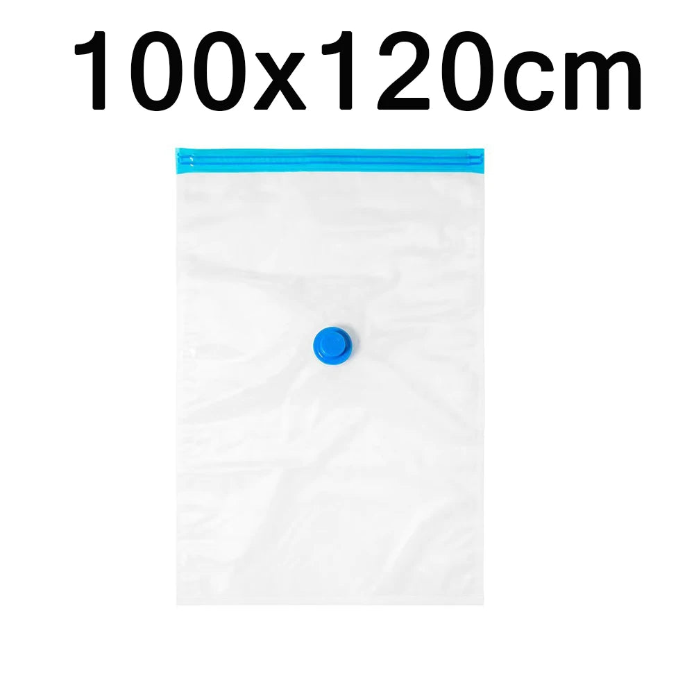 Vacuum Storage Bags 6 Size Space Saver Vacuum Sealed Bags for Clothes Compression Bag Blanket Storage Travel Essentials