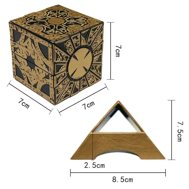 Working Lemarchand's Lament Configuration Lock Puzzle Box from Hellraiser Creative with Lock Detachable Magic Cube home decor