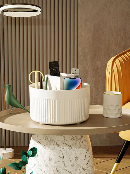 360 ° Table Top Rotary Makeup Brush Storage Container Cosmetics Shelf Dresser Eye Shadow Brush Lipstick Pen Holder