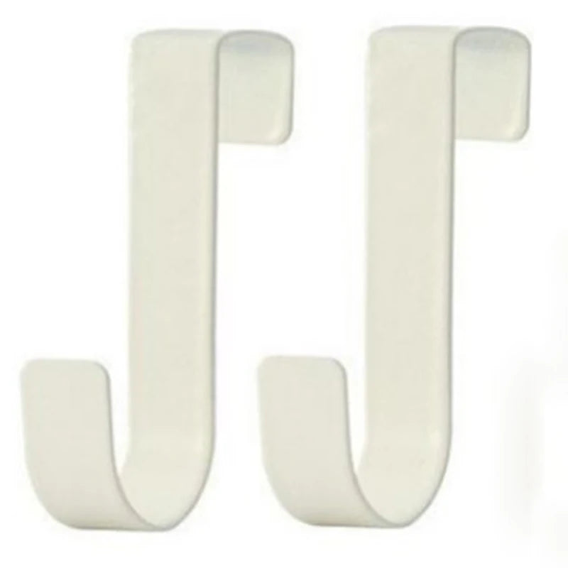 Multi-Purpose Hooks Kitchen Cabinet Door Back Hook Hanging Rack Clothes Coat Hat Towel Hanger Storage Hook Bathroom Accessories