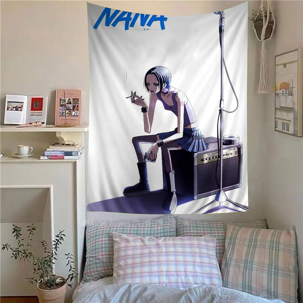 Japanese Classic Anime NANA  High School DxD Hippie Wall Hanging Tapestries for Living Room Home Dorm Decor Art Home Decor