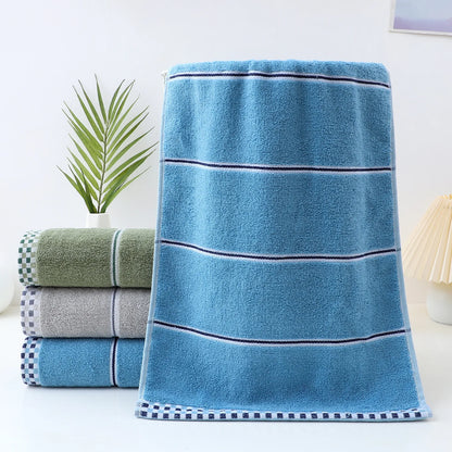 Class a All-Cotton Thickened Absorbent Jacquard Skin-Friendly Face Towel Bath Pure Cotton Adult Towel