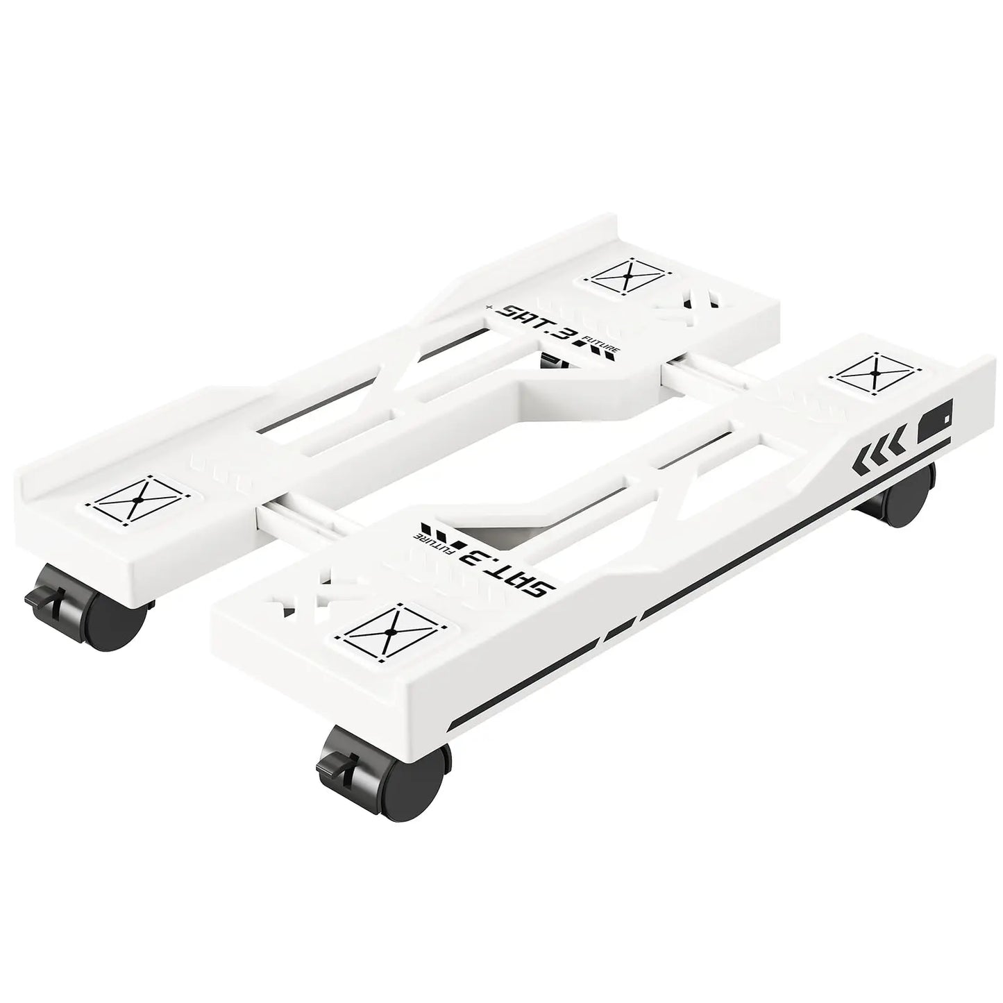 Mobile PC Tower Stand Adjustable Shelf Computer CPU Holder Telescopic Desktop Stand Computer Bracket Cart With Rolling Caster