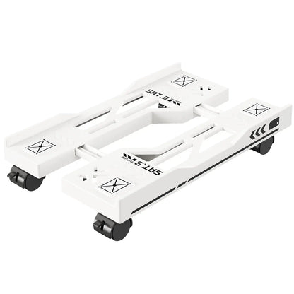 Mobile PC Tower Stand Adjustable Shelf Computer CPU Holder Telescopic Desktop Stand Computer Bracket Cart With Rolling Caster
