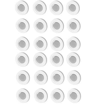 3-24pcs Magnetic Remote Control Holder Air Conditioning Remote Control Wall Storage Magnetic Hook Non Perforated Magnetic Buckle