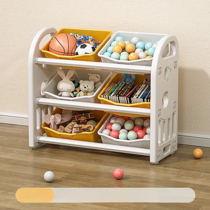 Household Baby toy large capacity storage cabinet Multi functional classification and sorting storage box