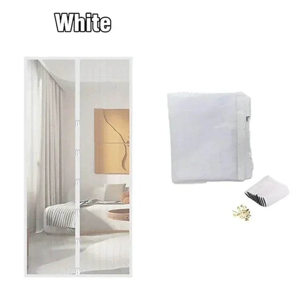 Anti Mosquito Fly Curtains For Doors Screen Magnetic Mosquito Net Door Window Automatic Closing Mesh For Kitchen Living Room