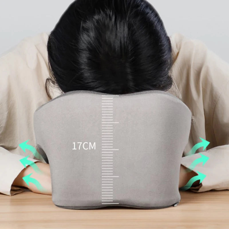 Pillow Travel U-Shape Pure Memory Foam Neck Pillow For Airplane Office Nap Cervical Pillows Flight Sleeping Head Neck Support