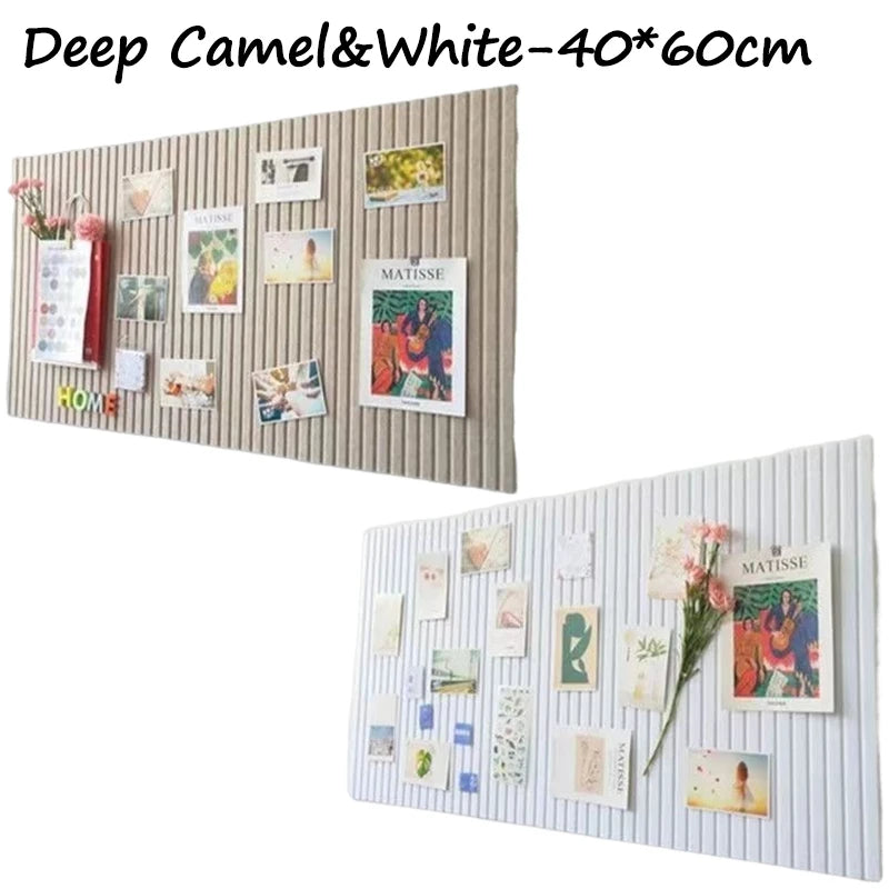 Felt Wall Sticker Kindergarten Work Display Board Simple Photo Wall School Office Classroom Background Wall Home Decor Nordic