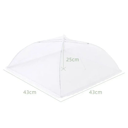 Food Cover Mesh Folding Washable Flies Tables Cover Insect Proof Protective Dish Covers Home Kitchen Storage Accessaries