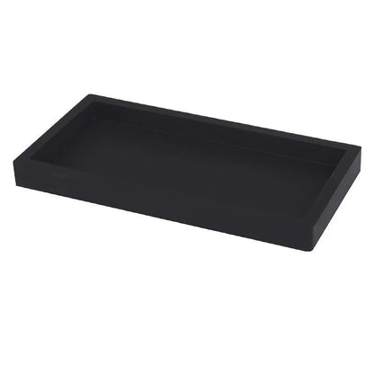 A multifunctional bathroom countertop storage tray, hand sanitizer shampoo display tray, jewelry display tray