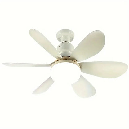 20.5-inch 40W Ceiling Fan with Remote Control LED Light Fan E27 Base, Intelligent Silent Ceiling Fan for Bedroom and Living Room