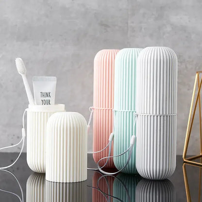 Portable Toothpaste Toothbrush Protect Holder Case Travel Camping Storage Box Protect Toothbrush Toothpaste from Dirt 2030