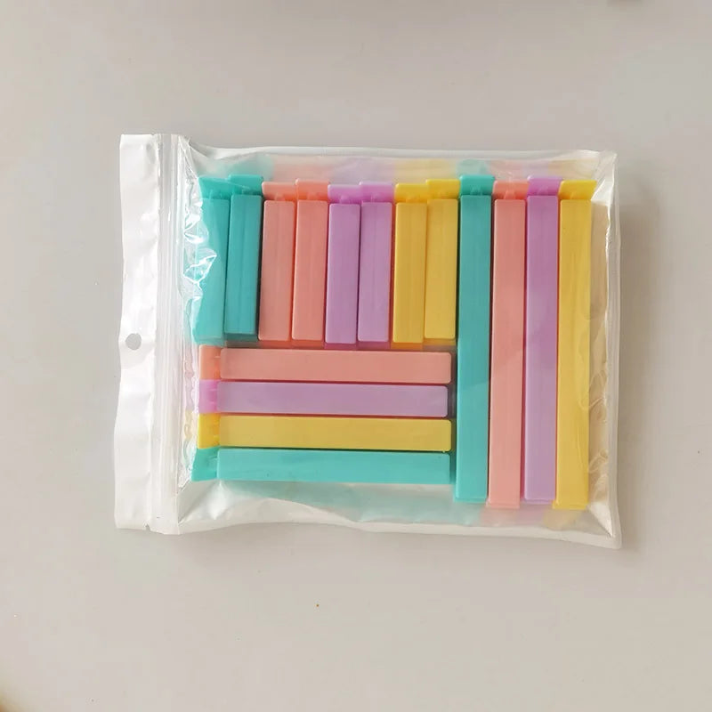 Portable New Kitchen Storage Food Snack Seal Sealing Bag Clips Sealer Clamp Plastic Tool Kitchen Accessories