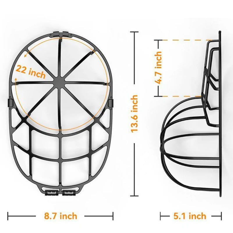 Hat Washer, Household Products, Laundry Accessories, Anti Deformation Hat Protection Frame, Sturdy Frame